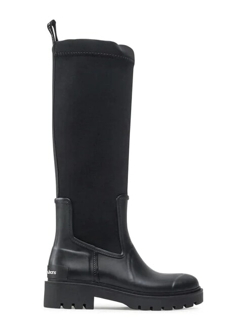 HIGH RAINBOOT Botas altas de neopreno negro - Zapatos Mujer