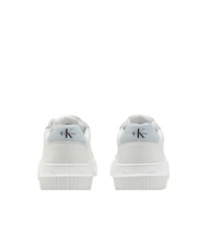 CALVIN KLEIN CK JEANS  Chunky Cupsole Zapatillas de cuero blanco - Zapatos Mujer - 5