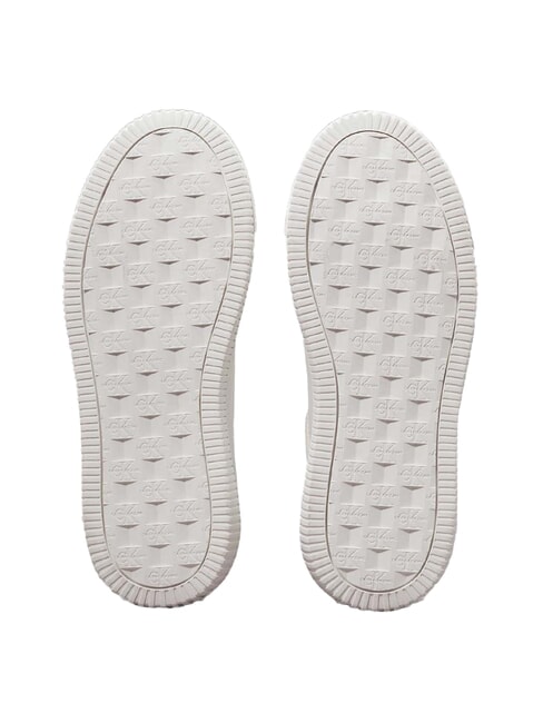 CK JEANS  Chunky Cupsole Zapatillas de cuero blanco - Zapatos Mujer
