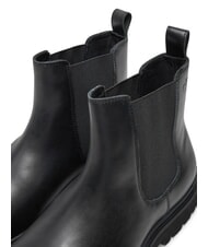 CALVIN KLEIN CK JEANS Botas Chelsea de cuero negro - Zapatos Hombre - 4