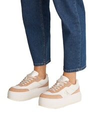 CALVIN KLEIN BOLD FLATF LOW LACE Zapatillas blanco - Zapatos Mujer - 6