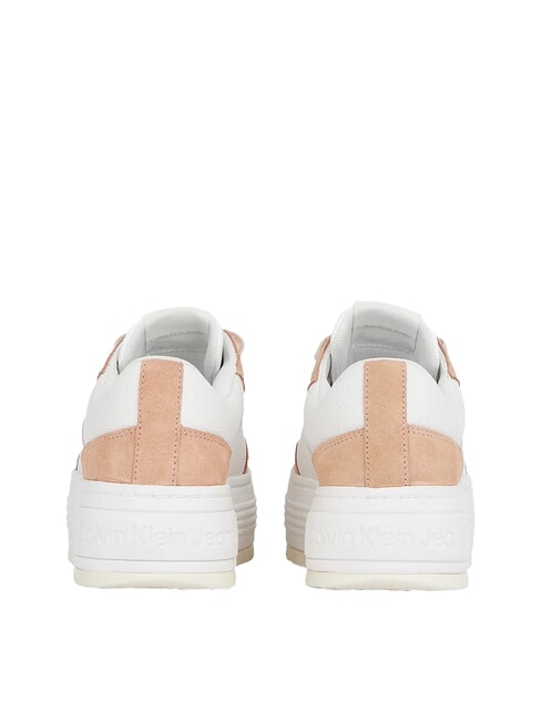 BOLD FLATF LOW LACE Zapatillas blanco - Zapatos Mujer