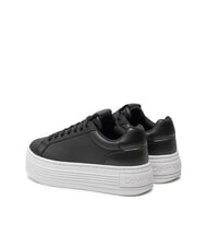 CALVIN KLEIN BOLD PLATF LOW Zapatillas de cuero negro - Zapatos Mujer - 5