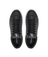 CALVIN KLEIN BOLD PLATF LOW Zapatillas de cuero negro - Zapatos Mujer - 4