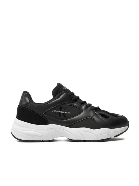 RETRO TENNIS MIX Zapatillas negro - Zapatos Mujer