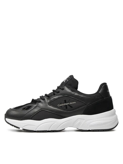 RETRO TENNIS MIX Zapatillas negro - Zapatos Mujer