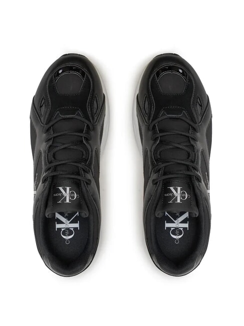 RETRO TENNIS MIX Zapatillas negro - Zapatos Mujer
