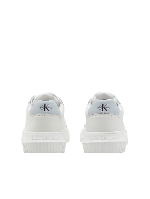 CK JEANS  Chunky Cupsole Zapatillas de cuero blanco - Zapatos Mujer