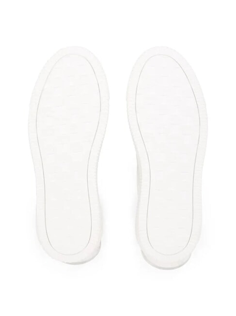 CK JEANS  Chunky Cupsole Zapatillas de cuero blanco - Zapatos Mujer