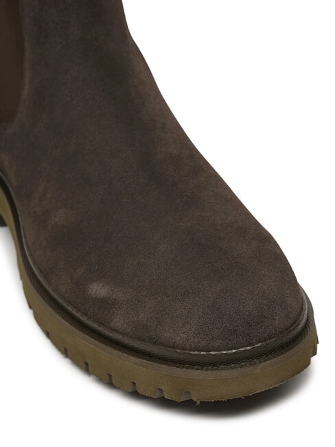 CK JEANS Botines de ante marr&oacute;n - Zapatos Hombre