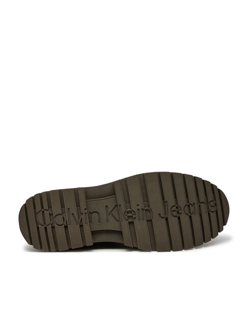 CK JEANS Botines de ante marr&oacute;n - Zapatos Hombre