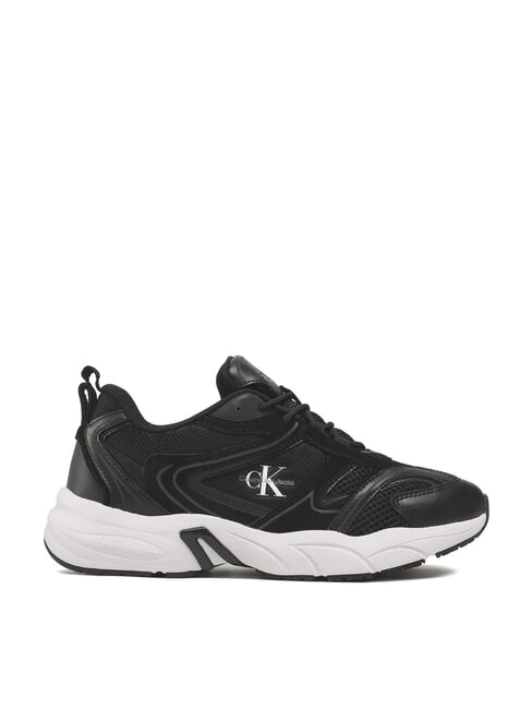 CK JEANS Retro Tennis Zapatillas de piel negro - Zapatos Hombre