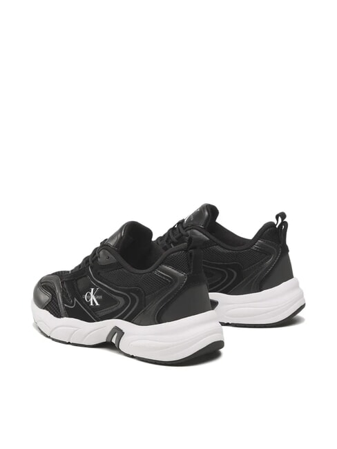 CK JEANS Retro Tennis Zapatillas de piel negro - Zapatos Hombre