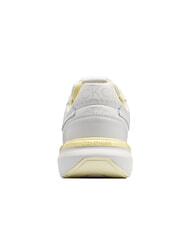 CALVIN KLEIN EPI MONO MIX Zapatillas de cuero blanco - Zapatos Mujer - 6