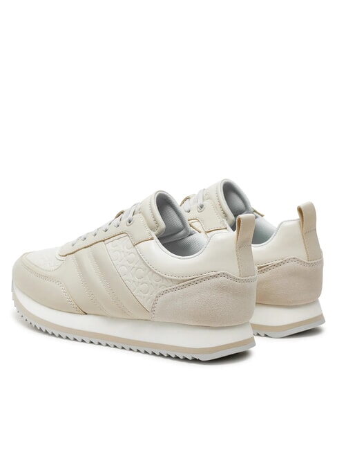 RUNNER LACE UP SAFF Zapatillas de cuero gris - Zapatos Mujer