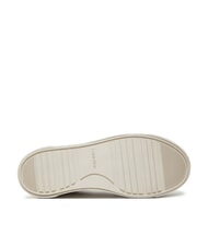 CALVIN KLEIN FF CUPSOLE LACE UP Zapatillas de cuero blanco - Zapatos Mujer - 6