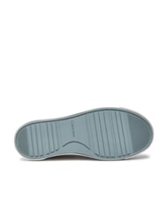 CALVIN KLEIN FLATFORM CUP LACE UP Zapatillas de piel de ante beige - Zapatos Mujer - 6