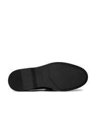 CALVIN KLEIN LOAFER W/HW LTH Mocas&iacute;n de cuero negro - Zapatos Mujer - 6