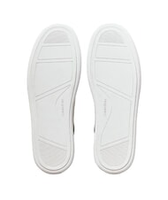 CALVIN KLEIN LP CUPSOLE LACE UP Zapatillas de cuero marr&oacute;n - Zapatos Mujer - 7