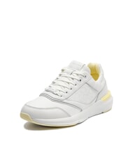 CALVIN KLEIN EPI MONO MIX Zapatillas de cuero blanco - Zapatos Mujer - 3