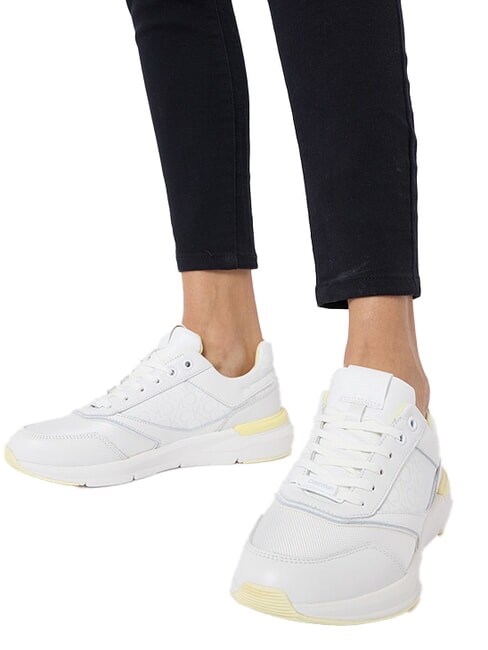 EPI MONO MIX Zapatillas de cuero blanco - Zapatos Mujer