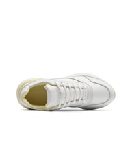 CALVIN KLEIN EPI MONO MIX Zapatillas de cuero blanco - Zapatos Mujer - 5