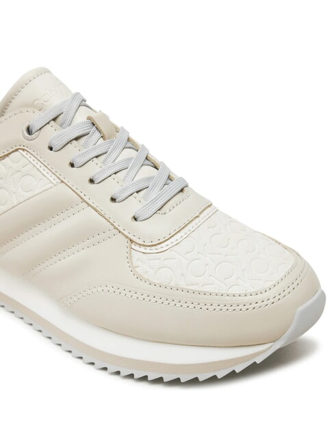 RUNNER LACE UP SAFF Zapatillas de cuero gris - Zapatos Mujer