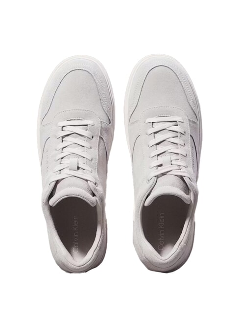 CK Zapatillas de piel de ante gris - Zapatos Hombre