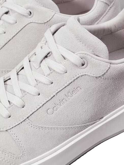 CK Zapatillas de piel de ante gris - Zapatos Hombre