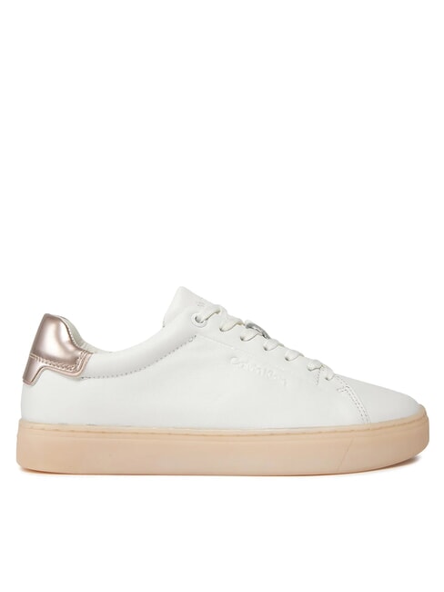 CUPSOLE LACE UP PEARL Zapatillas de cuero blanco - Zapatos Mujer