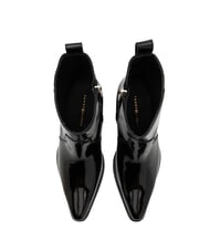 TOMMY HILFIGER TH COWBOY Botas tejanas en piel brillante negro - Zapatos Mujer - 4
