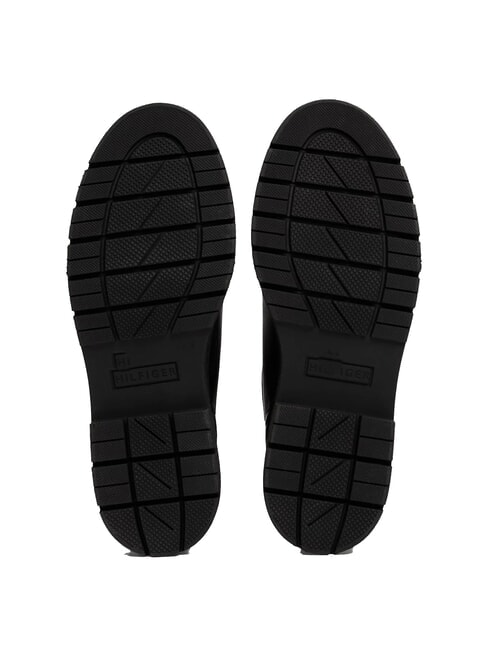 TH Botines de piel estilo Chelsea negro - Zapatos Mujer