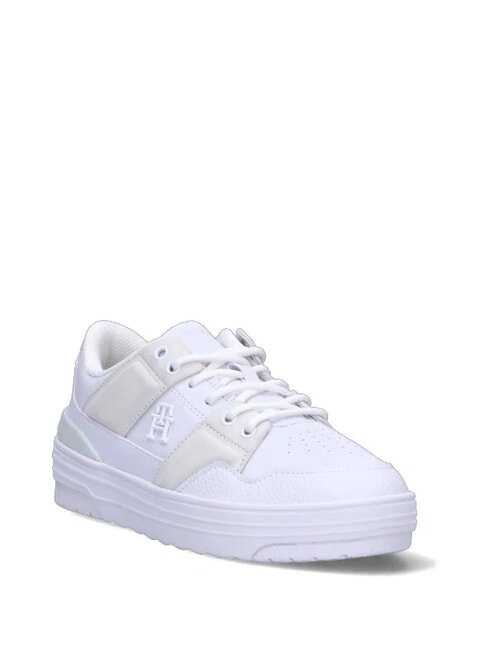 TH Zapatillas de cuero blanco - Zapatos Mujer