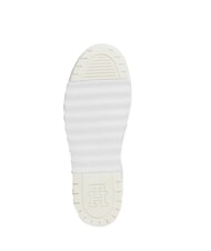 TOMMY HILFIGER TH Zapatillas de cuero blanco - Zapatos Mujer - 6