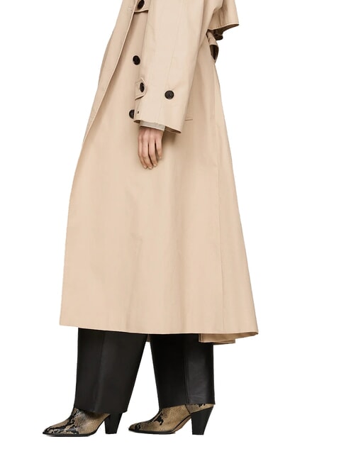 TH  Botas tejanas de cuero beige - Zapatos Mujer