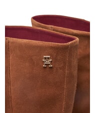 TOMMY HILFIGER MID COWBOY Botas tejanas de ante marr&oacute;n - Zapatos Mujer - 3