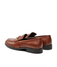 TOMMY HILFIGER TH  mocasines de cuero marr&oacute;n co&ntilde;ac - Zapatos Mujer - 6