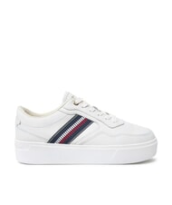 TOMMY HILFIGER STRIPES PLATFORM Zapatillas altas de piel - Zapatos Mujer