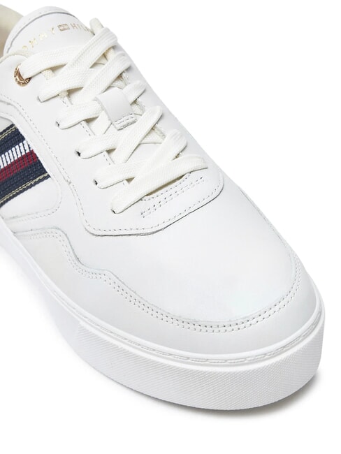 STRIPES PLATFORM Zapatillas altas de piel crudo - Zapatos Mujer