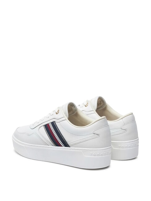 STRIPES PLATFORM Zapatillas altas de piel crudo - Zapatos Mujer