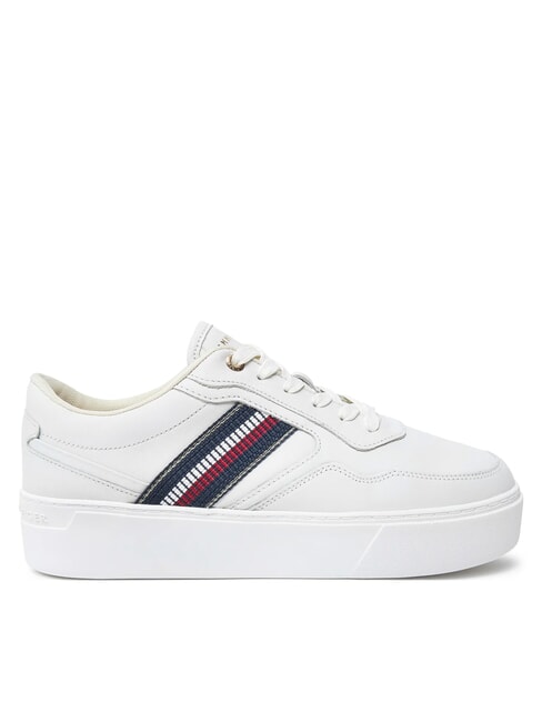 STRIPES PLATFORM Zapatillas altas de piel crudo - Zapatos Mujer