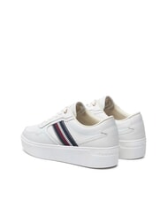 TOMMY HILFIGER STRIPES PLATFORM Zapatillas altas de piel crudo - Zapatos Mujer - 5