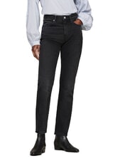 TOMMY HILFIGER LOW COWBOY Botines de punta en piel estampada negro - Zapatos Mujer - 5