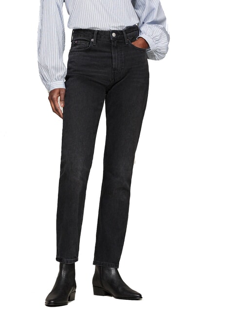 LOW COWBOY Botines de punta en piel estampada negro - Zapatos Mujer