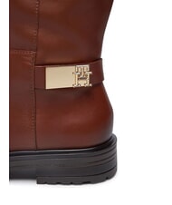 TOMMY HILFIGER TH Botas de cuero Allti marr&oacute;n co&ntilde;ac - Zapatos Mujer - 4