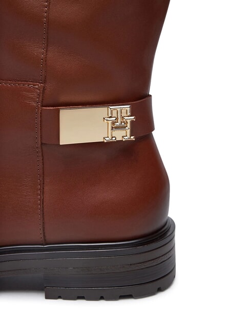 TH Botas de cuero Allti marr&oacute;n co&ntilde;ac - Zapatos Mujer