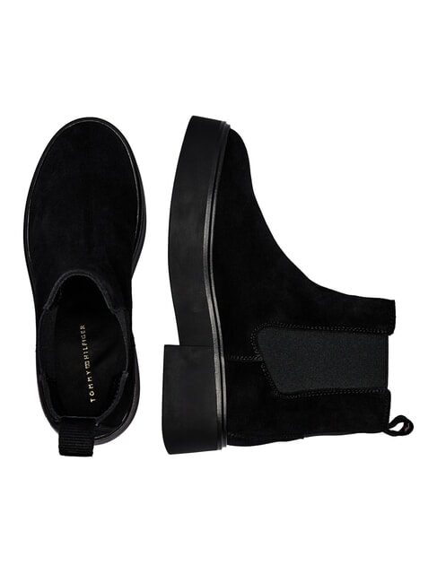 MINIMAL Botines de ante negro - Zapatos Mujer