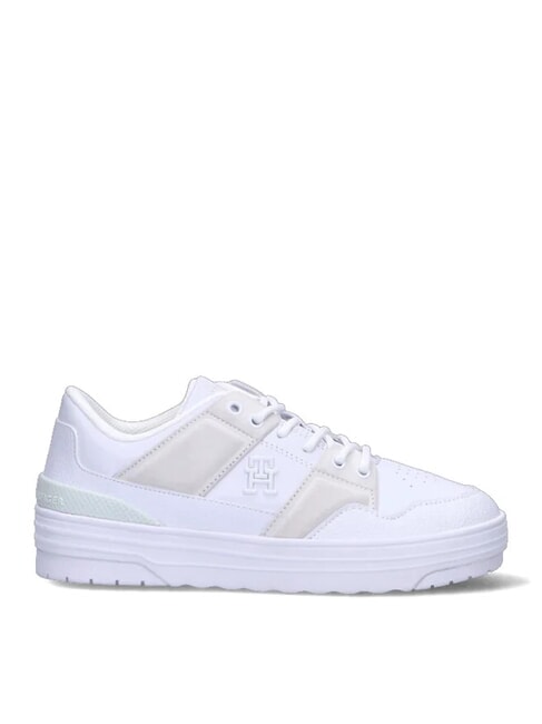 TH Zapatillas de cuero blanco - Zapatos Mujer