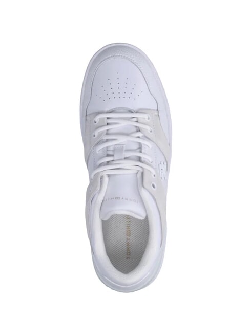 TH Zapatillas de cuero blanco - Zapatos Mujer