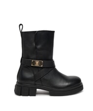 TOMMY HILFIGER BIKER Botines de piel con hebilla - Zapatos Mujer